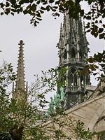 L'île de la Cité - Rückseite der Kathedrale Notre Dame