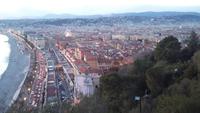 Blick auf Nizza vom Schlosshügel