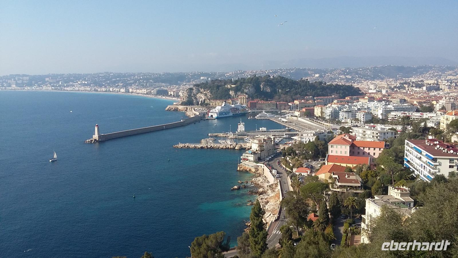 Blick auf Nizza