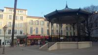 Die Place Nationale in Antibes