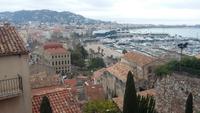 Blick auf den Hafen von Cannes