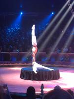 Die beiden rumänischen Akrobaten