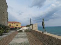 am Picasso-Museum Antibes