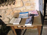 Vor der Mühle in Fontvieille