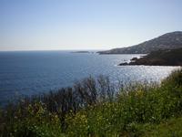 Blick auf die Küste von Esterel