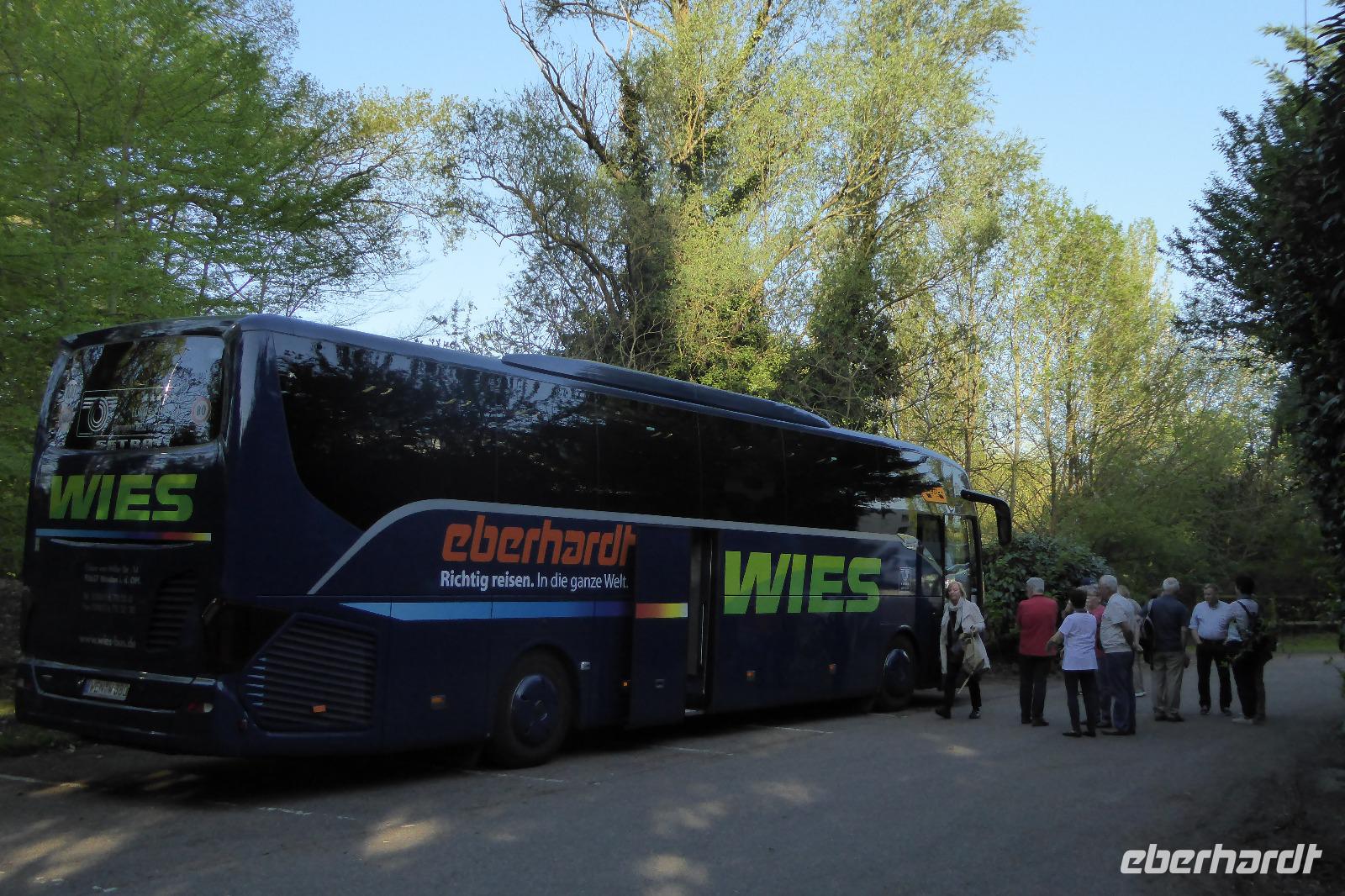 Auf dem Weg: Zwischenübernachtung bei Paris