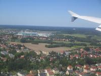 Rückflug. Dresden, Halbleiterwerk