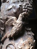 Guilmileau, Taufbecken, Detail