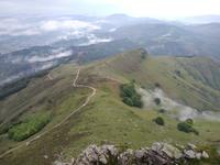 Auf dem Berg La Rhune 