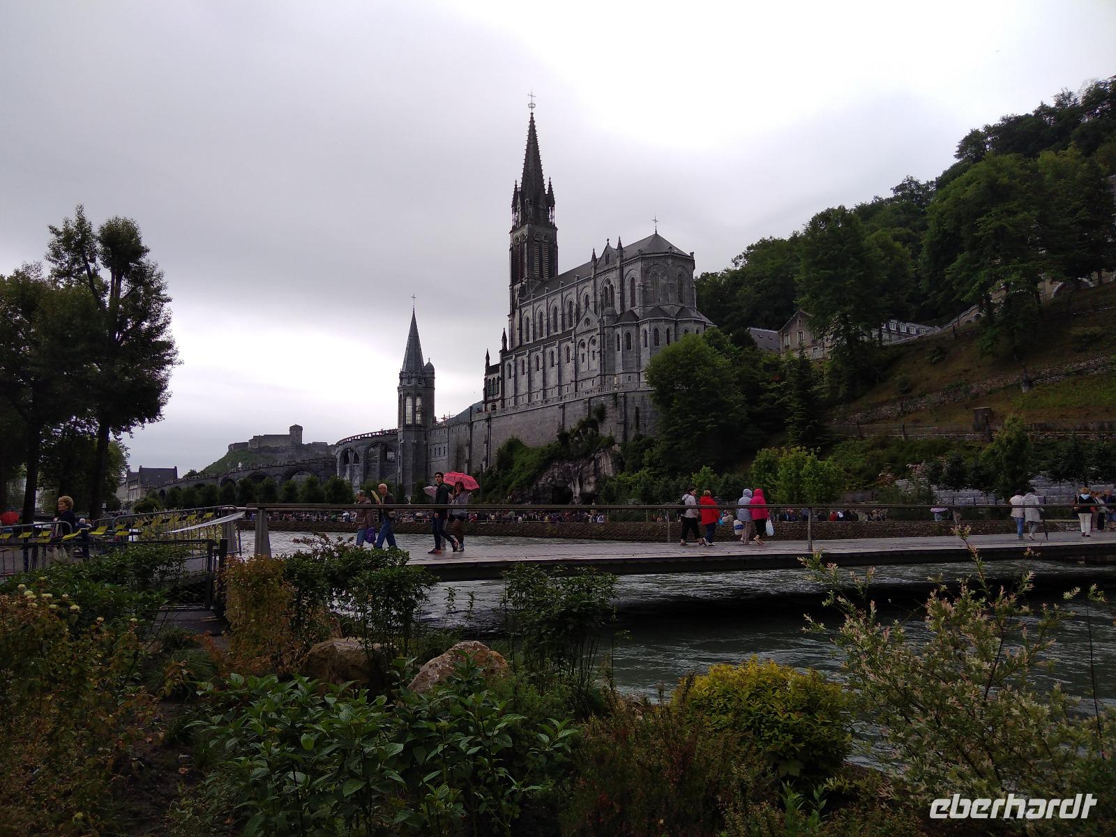 Heiliger Bezirk in Lourdes 