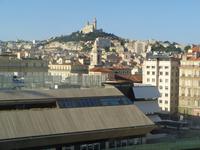 Blick vom Hotel Mercure, Marseille