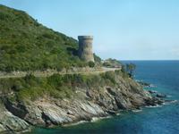 Genueserturm, der Eingang im der ersten Etage