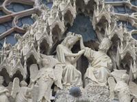 Reims, Kathedrale, Fassade (Detail)