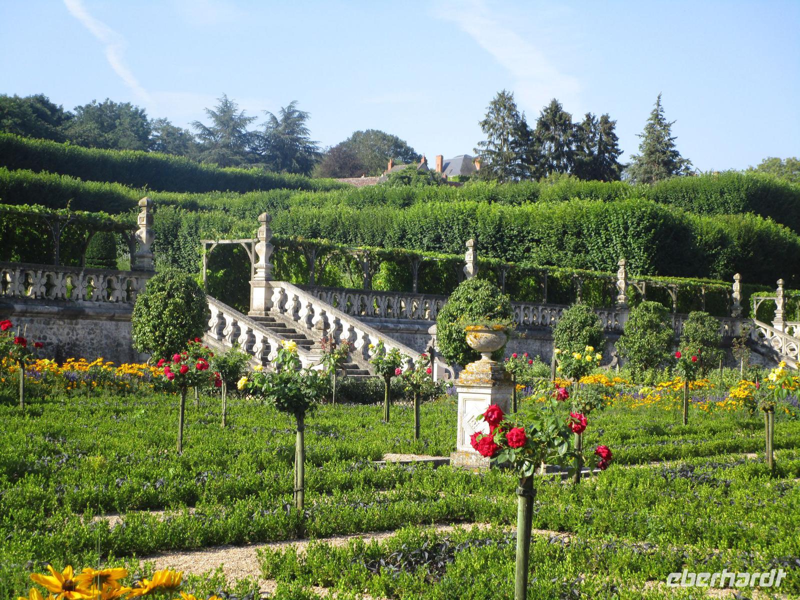 Villanrdry, Gemüsegarten