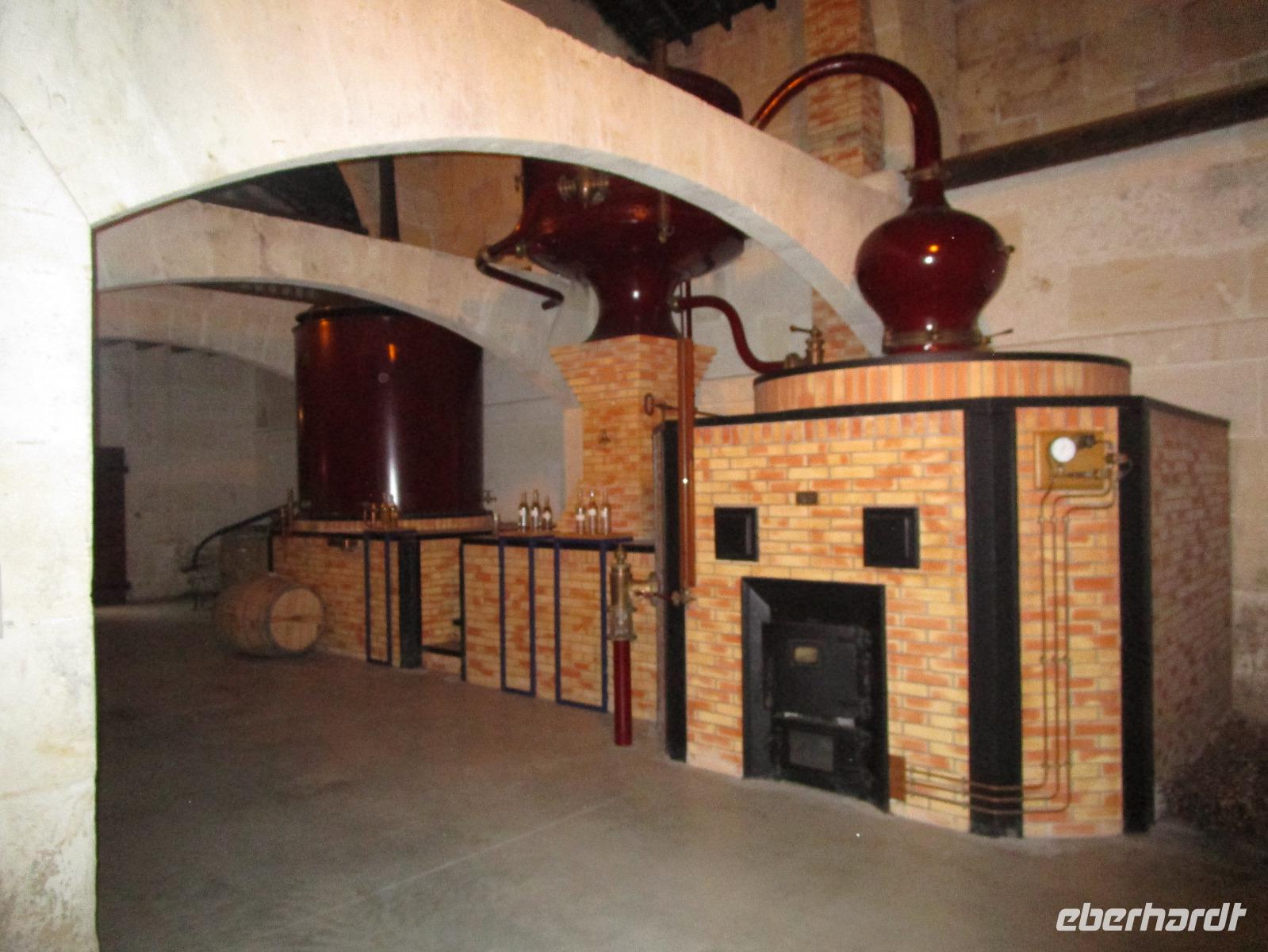 Cognac, Martell, Alambic