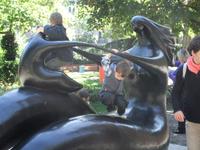 Toulouse, parktische moderne Skulptur