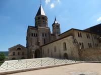 Cluny, Überreste der Basilika