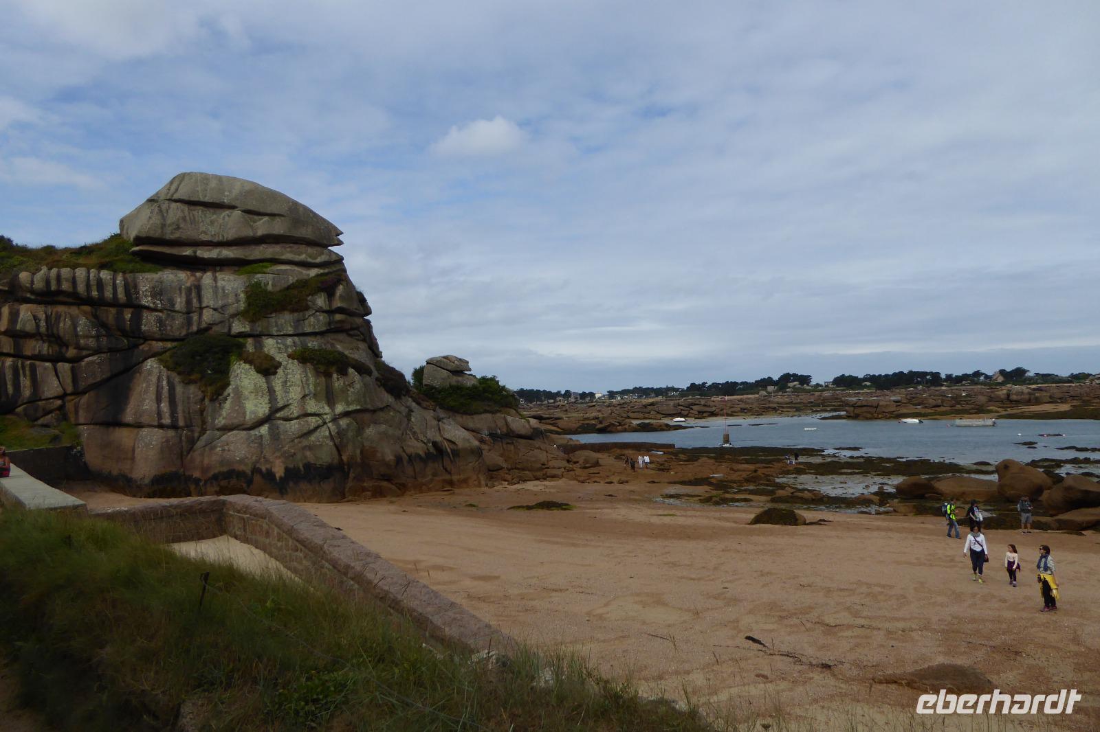 17 Wanderung an der Rosa Granitküste von Trégastel bis Trestraon 