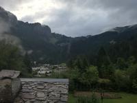 Blick vom Hotel auf Avoriaz