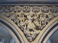 Le Mont St. Michel - Detail im Kreuzgang