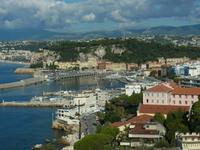 Nizza Schlosshügel und Lympia-Hafen