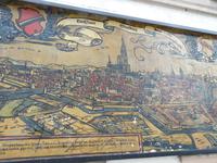 Karte von Straßburg in 16 Jahrhundert
