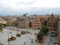 Straßburg aus mittlerer Höhe