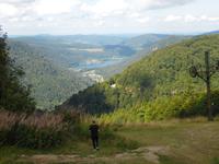 Blick über das Vogesen-Mittelgebirge von der Hauptkammstraße