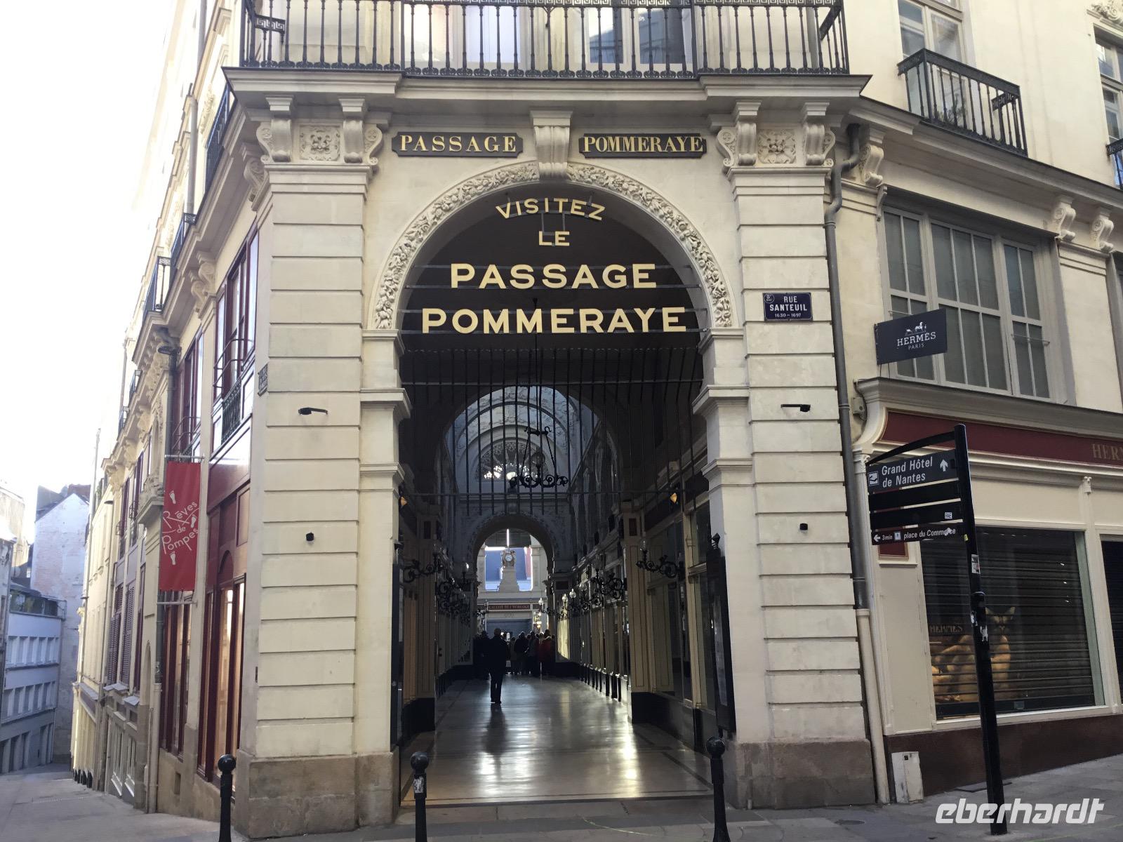 Einkaufsgalerie in Nantes