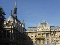 Ile de la Cite - alter Justizpalast mit Saint Chapelle