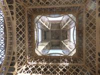 Eiffelturm von unten