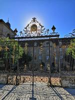 Das Tor zu Napoleo Bonapartes Schule in Autun