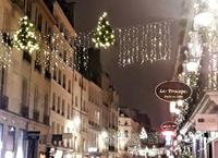 Rue Moufftard weihnachtlich