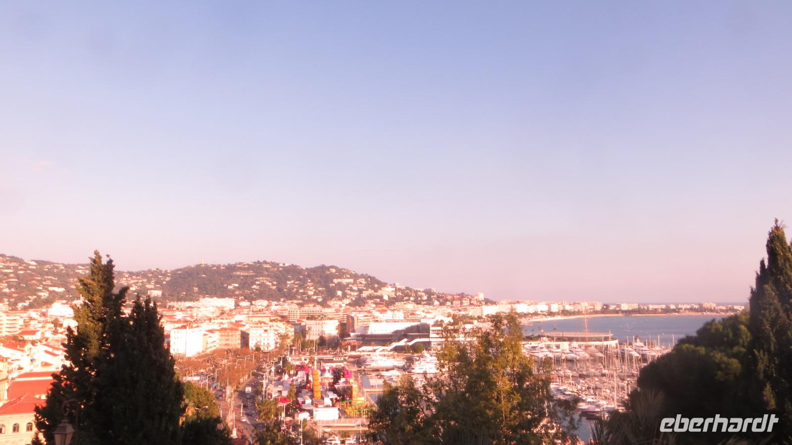 Blick auf Cannes