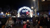 Eingang Weihnachtsmarkt Straßburg