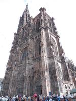 Straßburger Münster von der Seite