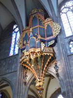 Seitenorgel im Straßburger Münster