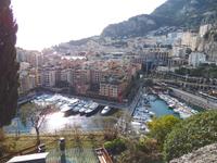 Blick auf Stadtteil Fontvieille 