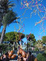 Luftschlangen statt Konfetti