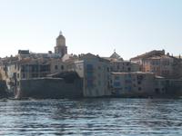 Erster Blick auf St. Tropez