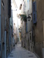 Leere Altstadtgassen