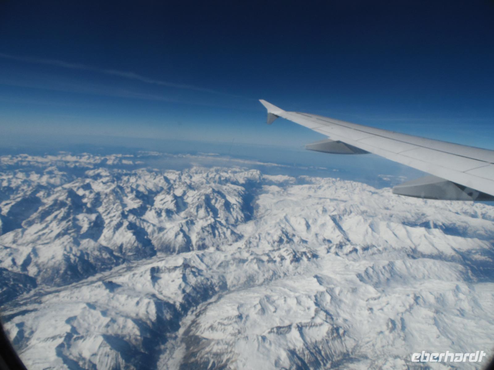 ...und landeten kurz danach zurück im Deutschen Winter