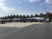 Mautstelle in Frankreich