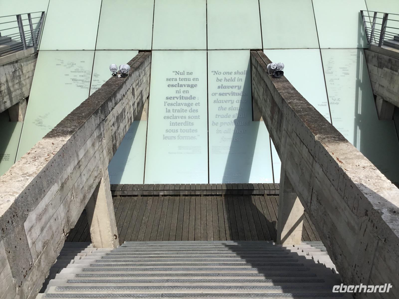 Mahnmal Gegendiensts Sklaverei in Nantes