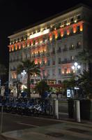 Promenade des Anglais bei Nacht