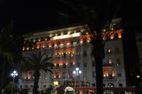 Promenade des Anglais bei Nacht