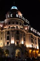 Hotel Negresco bei Nacht
