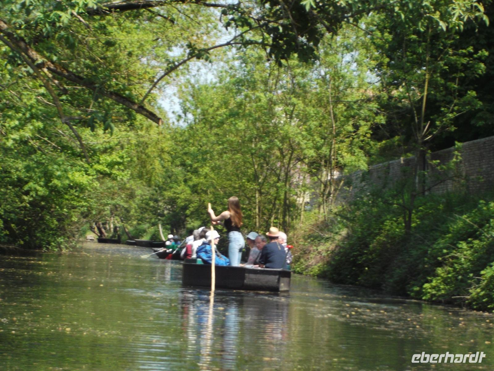 Bootsfahrt im Marais Poitevin