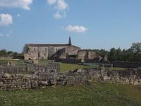 Abtei und Kathredale Maillezais, Marais Poitevin