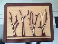 Marinemuseum Rochefort, Übersicht Holzauswahl zum Schiffbau